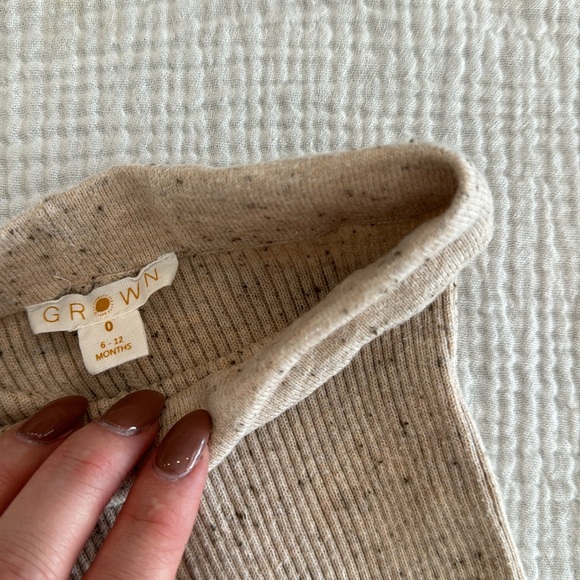 Grown Organic Ribbed Essential Legging - Picture 3 of 3